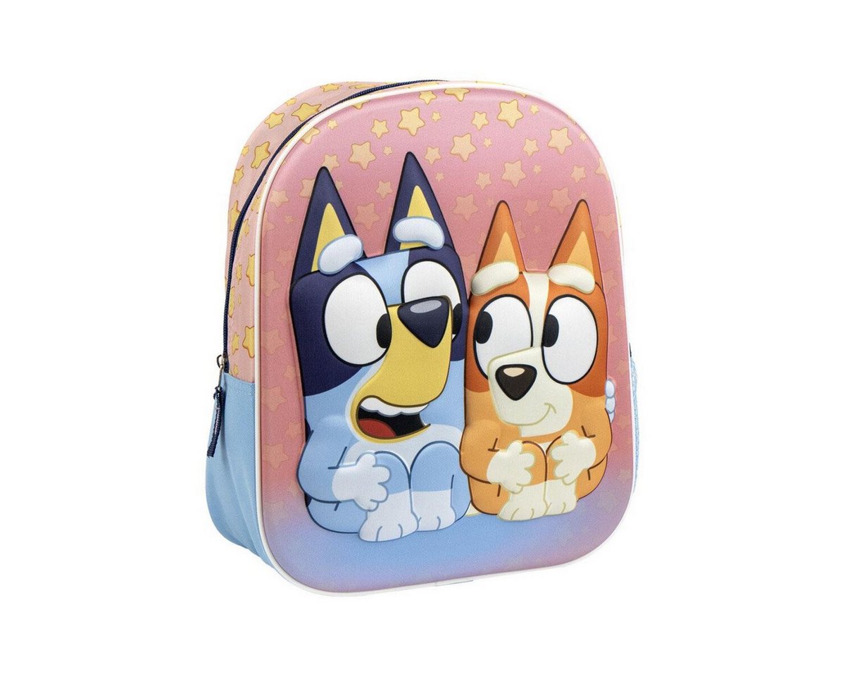 Bluey Kinderrucksack Bluey Stars 3D Rucksack Kinder Tasche 31 cm (1-tlg) von Bluey