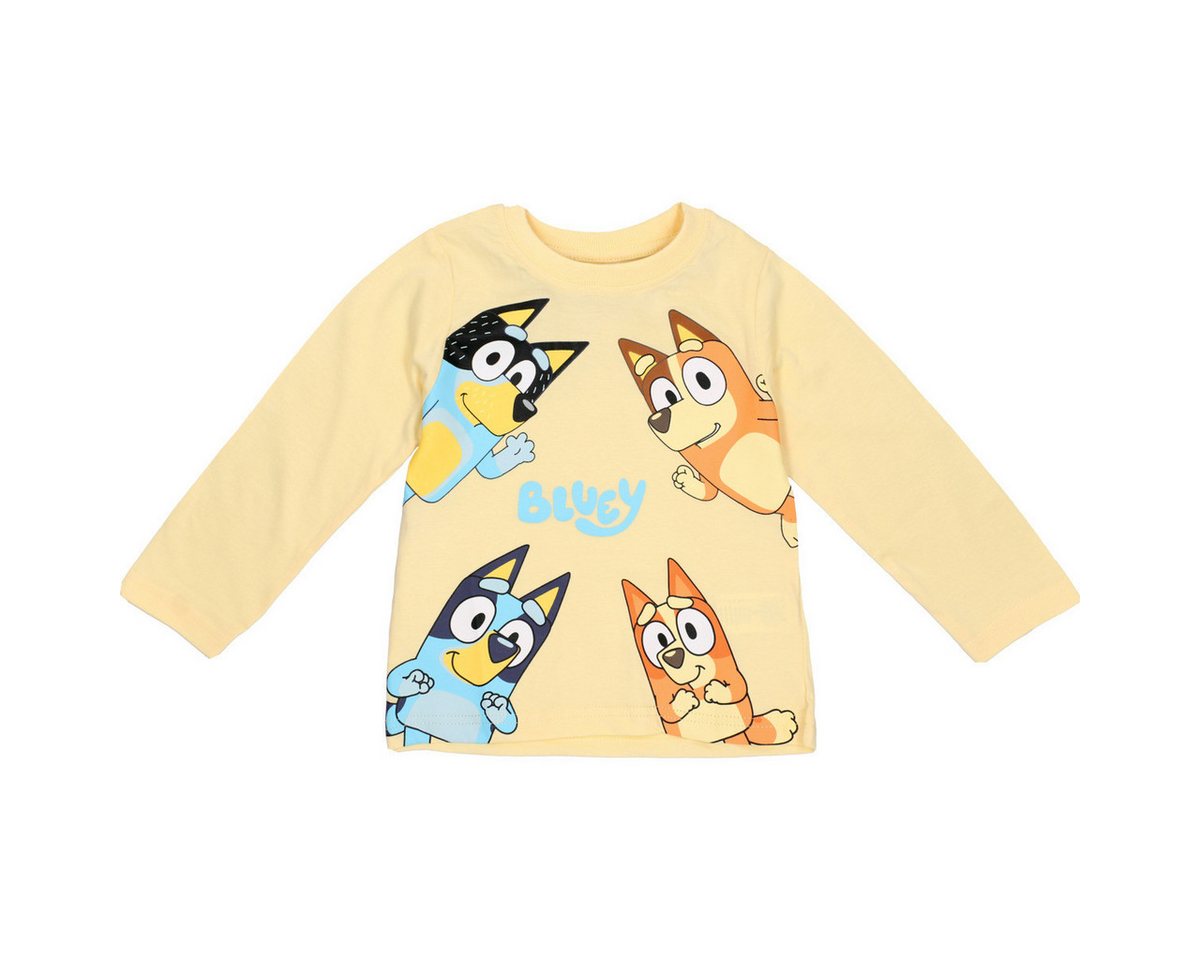 Bluey Langarmshirt Bluey & Bingo Unisex Kinder Pullover, Sweatshirt, Pulli, Shirt, Longsleeve von Bluey