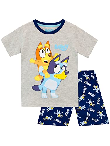 BlueY Mädchen Schlafanzug Blau 122 von BlueY