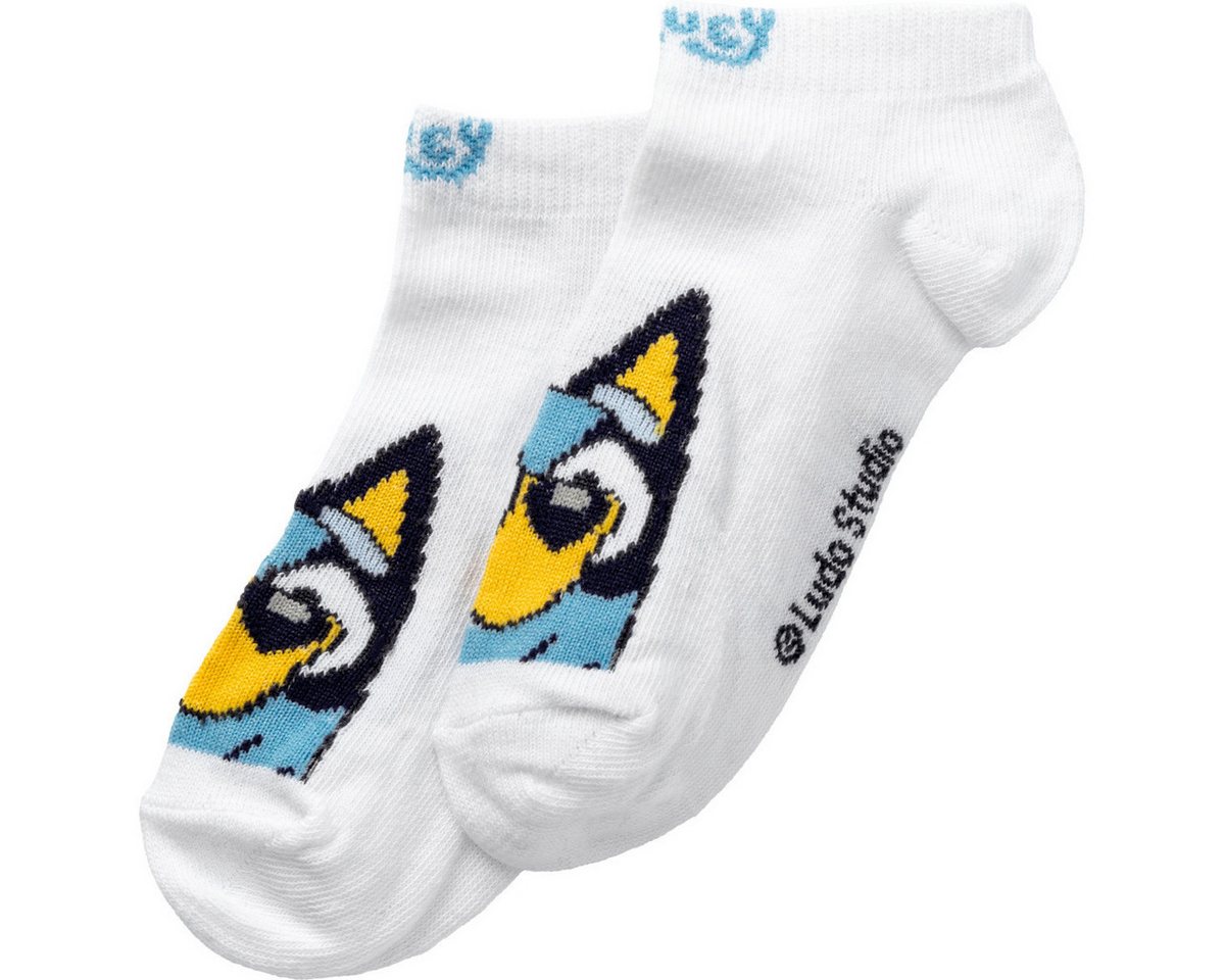 Bluey Strümpfe Uni Streifen Unisex Kinder (1-Paar) Unterwäsche, Strümpfe, Kniestrümpfe, Sportsocken, Söckchen von Bluey