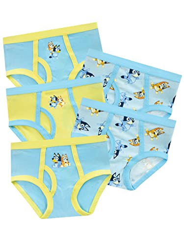 Bluey Unterwäsche Jungen Slips 5er Pack Mehrfarbig 104 von Bluey