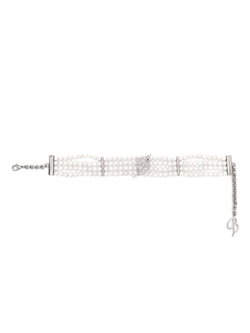 Blumarine Choker mit Perlen - Silber von Blumarine