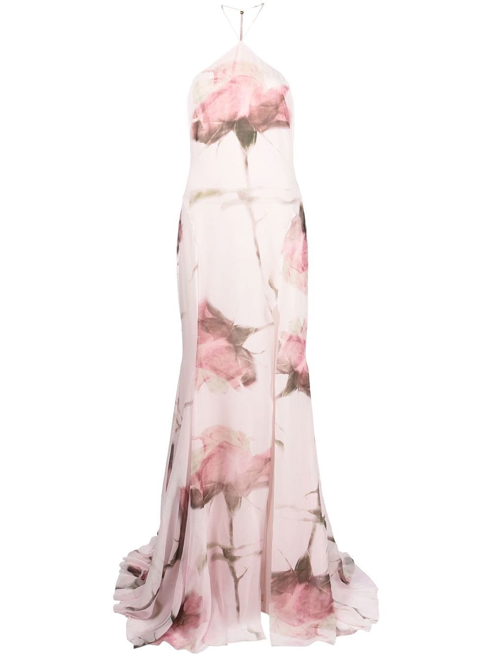 Blumarine Neckholder-Abendkleid - Rosa von Blumarine