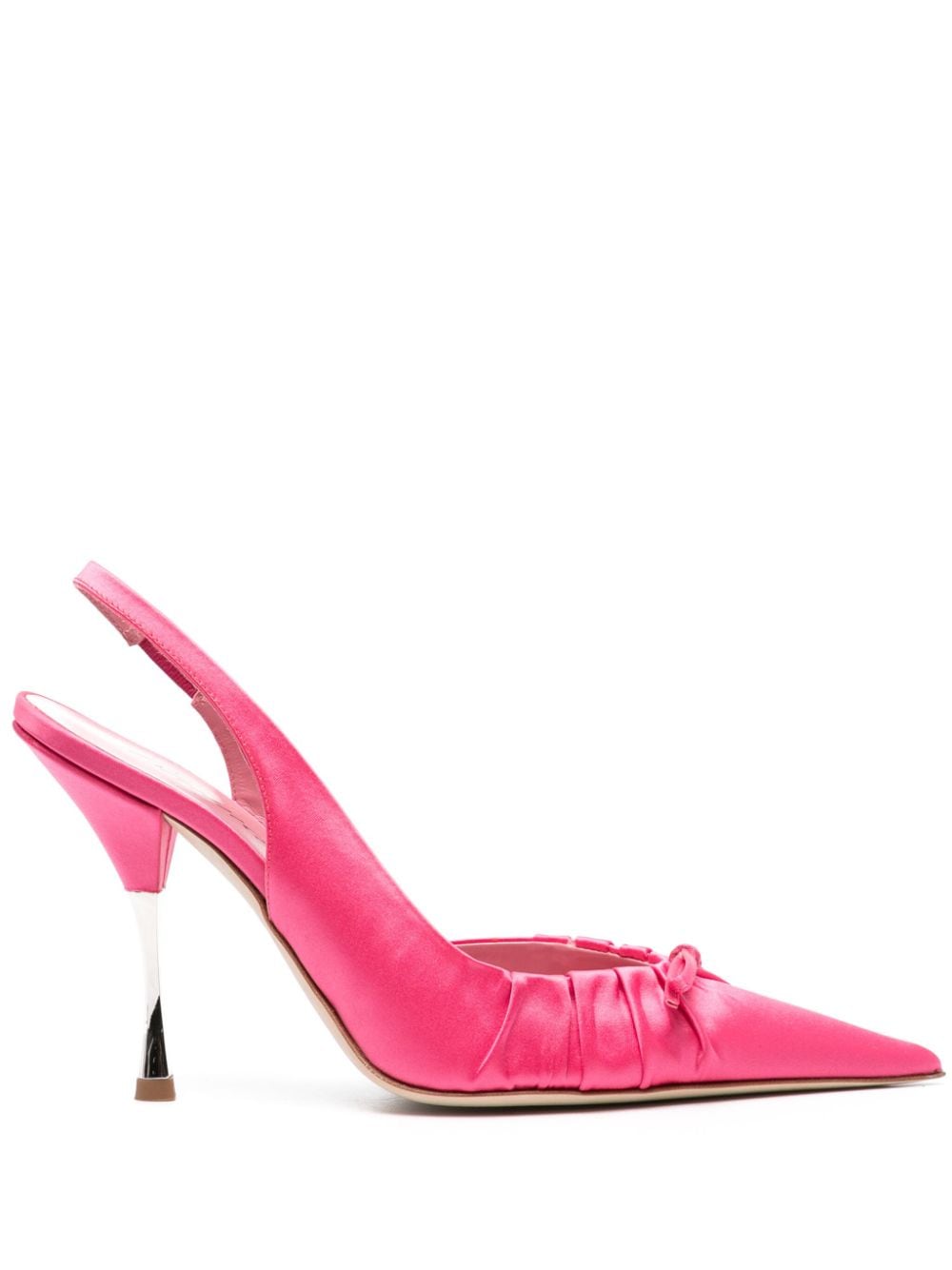 Blumarine Slingback-Pumps mit Raffungen - Rosa von Blumarine