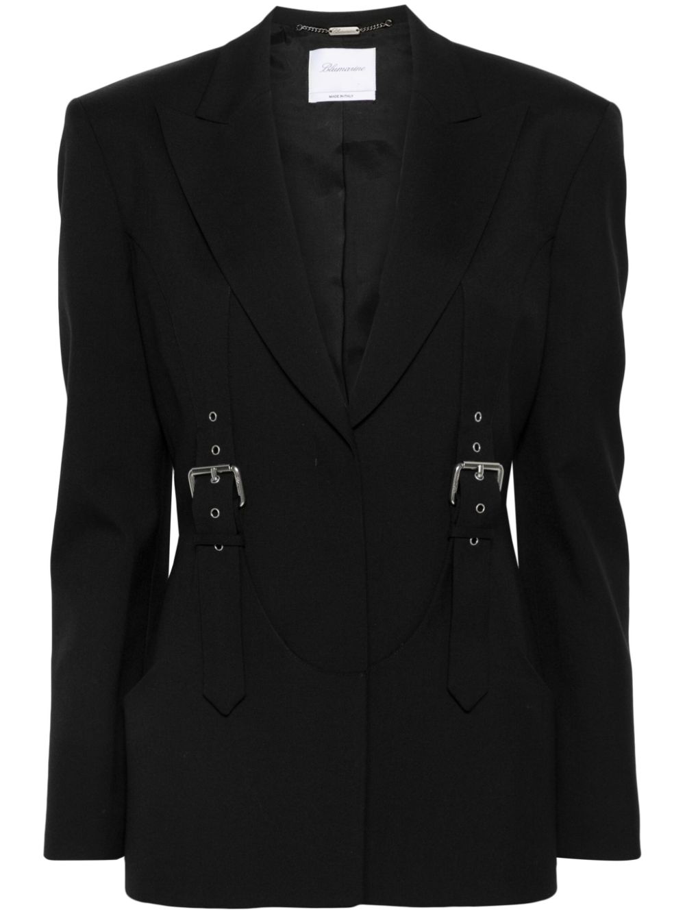 Blumarine Blazer mit Schnallendetail - Schwarz von Blumarine