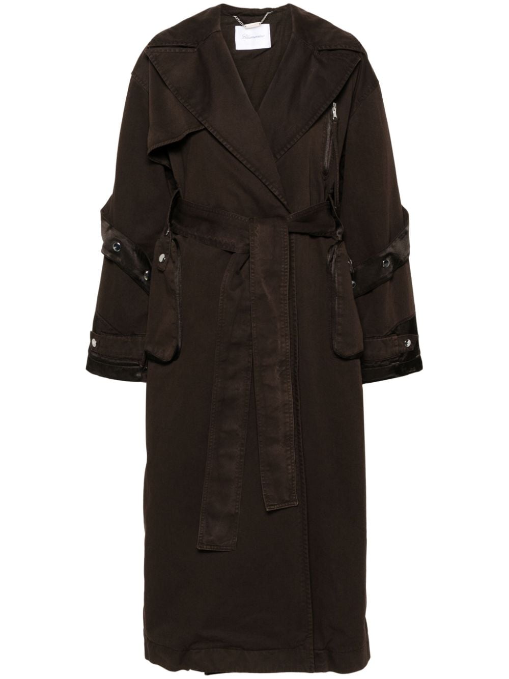 Blumarine Klassischer Trenchcoat - Braun von Blumarine