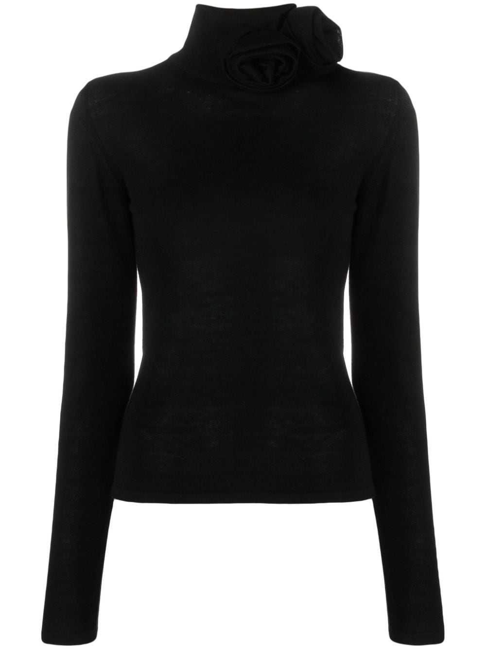 Blumarine Pullover mit Applikationen - Schwarz von Blumarine