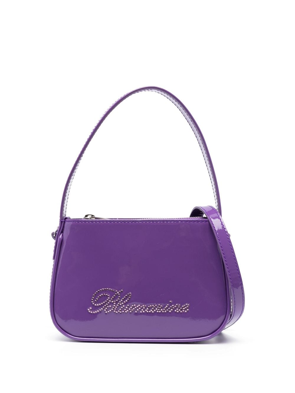 Blumarine Handtasche mit Finish - Violett von Blumarine