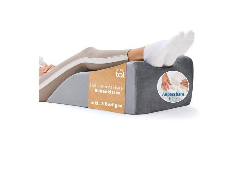 Blumtal Venenkissen Ergonomisches höhenverstellbares Venenkissen, Beinkissen gegen schwere Beine - erhältlich in zwei Farben Blumtal Venenkissen Ergonomisches höhenverstellbares Venenkissen, Beinkissen gegen schwere Beine - erhältlich in zwei Farben von Blumtal