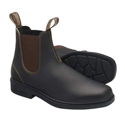 BLUNDSTONE Chisel Toe 062, Unisex-Erwachsene Chelsea Boots, Braun (Brown), 44 EU (10 UK) von Blundstone