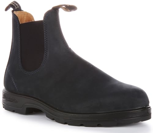 Blundstone Herren Classic 550 Series Chelsea Boot, Marine, 42.5 EU von Blundstone