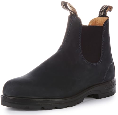 BLUNDSTONE Herren Classic 550 Series Chelsea Boot, Navy, 44 EU von Blundstone