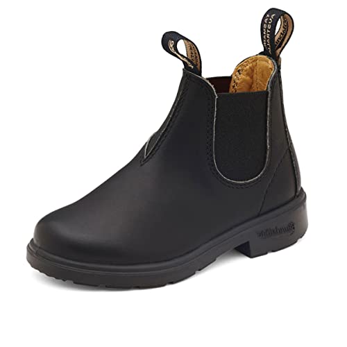 BLUNDSTONE Jungen Unisex Kinder Kid's Blunnies Chelsea Boot, Rustic Black, 30.5 EU von Blundstone