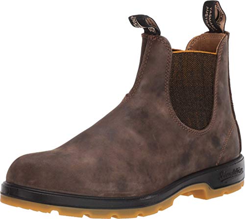 BLUNDSTONE Unisex Classic 550 Series Chelsea Boot, Rustic Brown, 38.5 EU von Blundstone