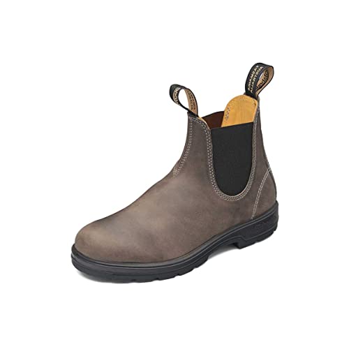 BLUNDSTONE Unisex Classic 550 Series Chelsea Boot, Steel Grey, 38.5 EU von Blundstone