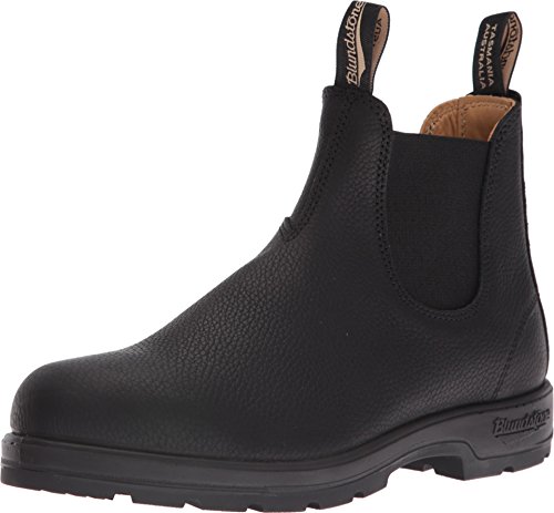 BLUNDSTONE Unisex-Erwachsene Classic Leather 1447 Chelsea Boots, Schwarz (Black Pebble Black Pebble) von Blundstone