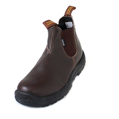 Blundstone Herren Werk- en veiligheidslaarzen Chelsea Boot, Brown Water Resistant, 44 EU von Blundstone