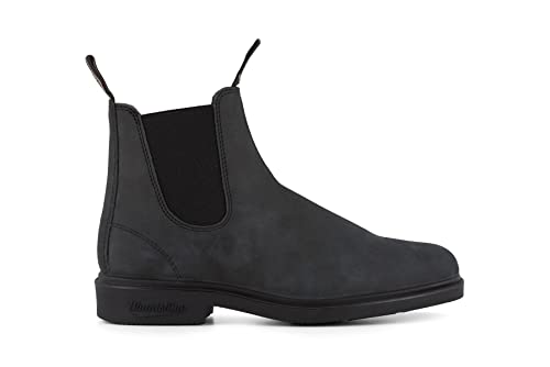 Blundstone 1308 Rustikale Schwarze Chelsea-Lederstiefel 12 von Blundstone