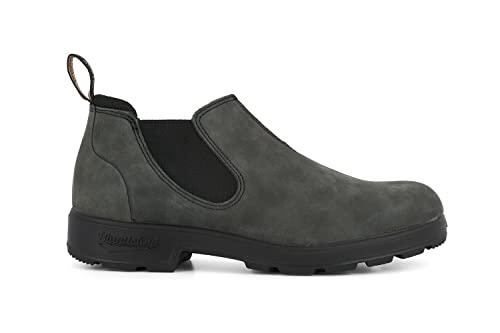 Blundstone 2035 Niedrige Rustikale Schwarze Lederstiefel 12 von Blundstone