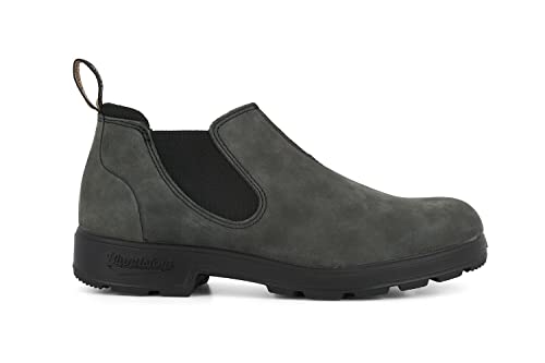 Blundstone 2035 Niedrige Rustikale Schwarze Lederstiefel 9.5 von Blundstone