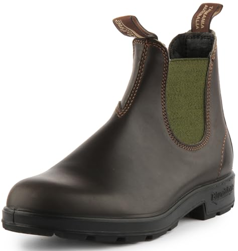 Blundstone Damen Original 500 Series Chelsea Boot, Stout Brown Olive, 38 EU von Blundstone