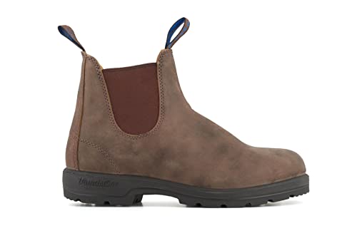 Blundstone 584 Rustikale Braune Thermo Leder Chelsea Stiefeletten 10 von Blundstone