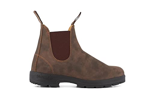 Blundstone 585 Rustikale Braune Chelsea Stiefel Aus Leder 3.5 von Blundstone