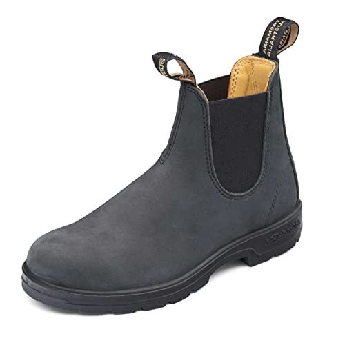 BLUNDSTONE Classic 587, Unisex-Erwachsene Chelsea Boots, Schwarz (Nero), 44 EU von Blundstone