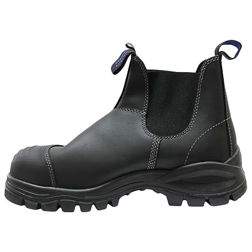 Blundstone Herren Werk- en veiligheidslaarzen Chelsea Boot, Black Platinum, 44 EU von Blundstone