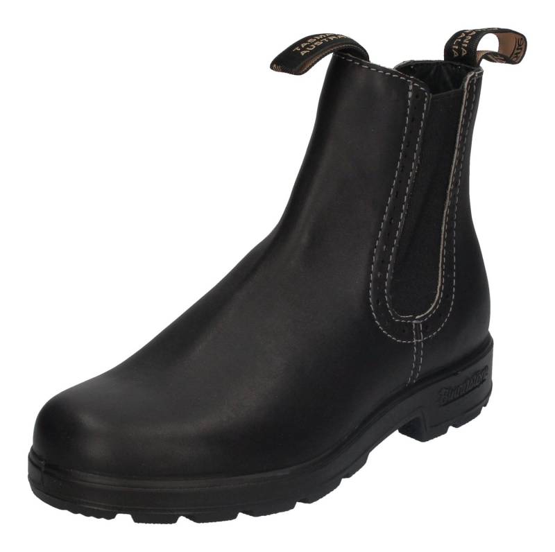 Blundstone Brogued Voltan Black Leather BLU1448-001 Chelseaboots Voltan Black von Blundstone