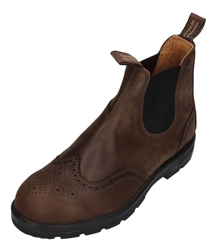 Blundstone Chelseaboots Classic Series Boots 2444 Brouge Brown, Größe:43.5 EU von Blundstone