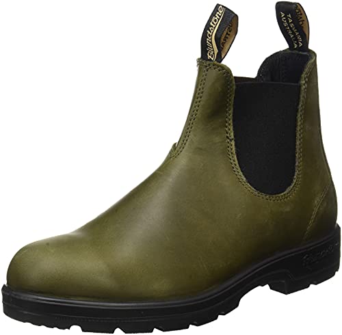 BLUNDSTONE Herren Classic 550 Series Chelsea Boot, Dark Green, 37 EU von Blundstone