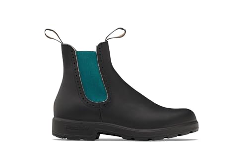 Blundstone Frauen 2320 Hoch Top Schwarz Teal Leder Chelsea Stiefelette von Blundstone