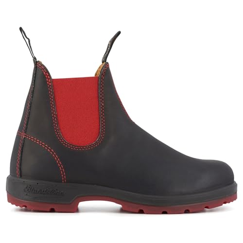 Blundstone Herrenstiefel 1316 Schwarz Rot Chesea Design von Blundstone