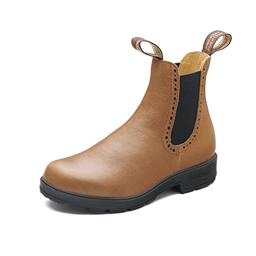 Blundstone Hoher Chelsea-Stiefel, camel, 37.5 EU von Blundstone