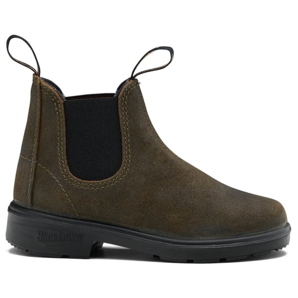 Blundstone - Kid's #2496 Waxed Suede - Freizeitstiefel Gr 30,5 schwarz von Blundstone