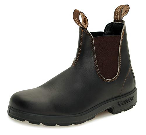 Blundstone Original Stout Braun Prämie Leder Stiefel 500-Serie 7 von Blundstone