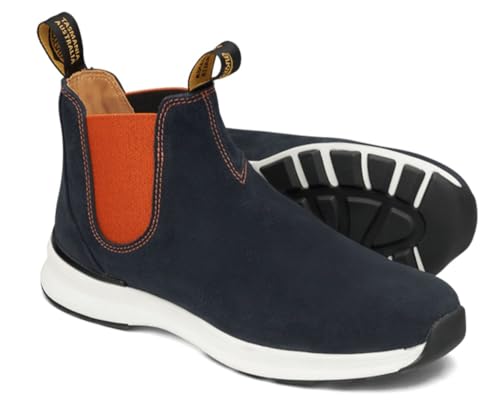 Blundstone Unisex Active Series Chelsea-Stiefel, Navy Burnt Orange, 39 EU von Blundstone
