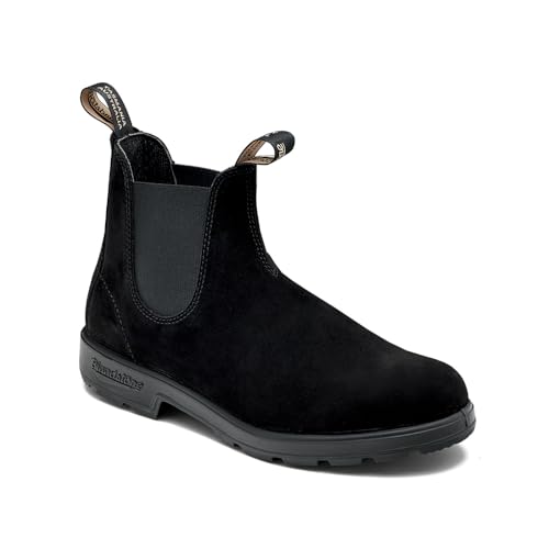 Blundstone Unisex-Erwachsene Bl2405 Chelsea Boot, Schwarzes Wildleder, 0 Women/10.5 Men von Blundstone