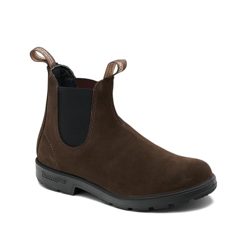 Blundstone Unisex-Erwachsene Bl2410 Chelsea Boot, Braun Wildleder, 0 Women/9.5 Men von Blundstone