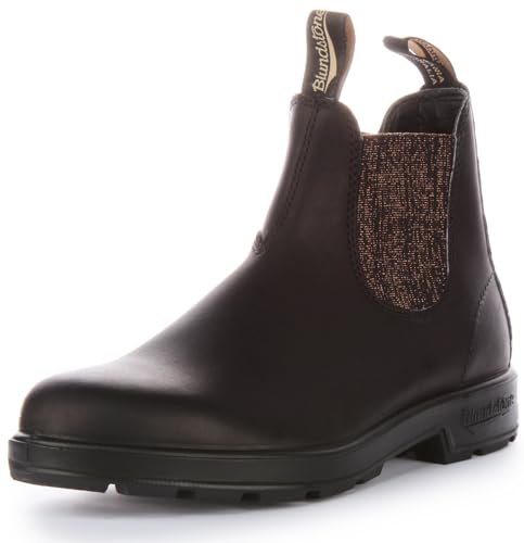 Blundstone Herren Original 500 Series Chelsea Boot, Black Bronze Glitter, 37 EU von Blundstone