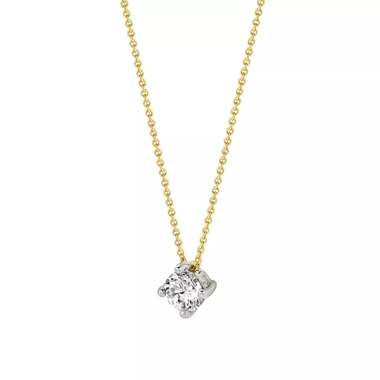 Blush Halskette - Necklace 3057BZI - Gold (14k) with Zirconia - Gr. unisize - in Gold - für Damen von Blush
