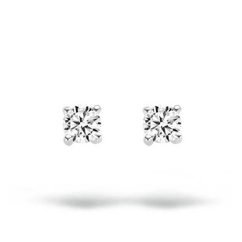 Blush Paar Ohrstecker BLUSH Ohrstecker 14 Karat Weißgold mit Zirkonia 7138WZI von Blush