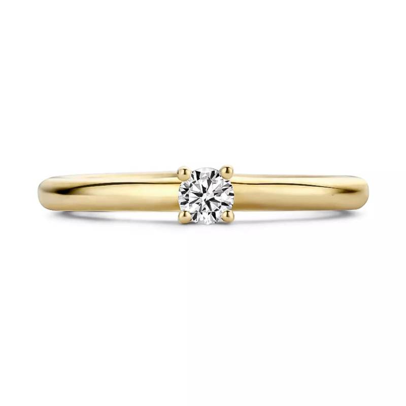 Blush Ring - Ring 1112YZI - Gold (14k) with Zirconia - Gr. 52 - in Gold - für Damen von Blush