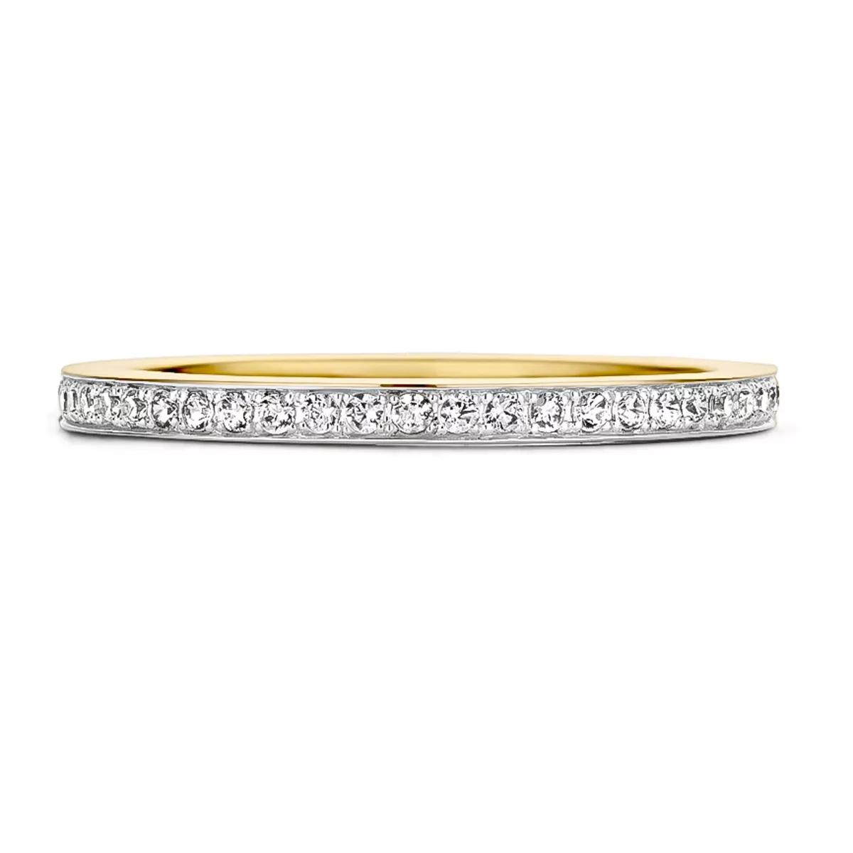 Blush Ring - Ring 1119BZI - Gold (14k) with Zirconia - Gr. 52 - in Gold - für Damen von Blush