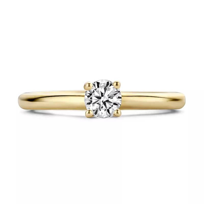 Blush Ring - Ring 1133YZI - Gold (14k) with Zirconia - Gr. 56 - in Gold - für Damen von Blush