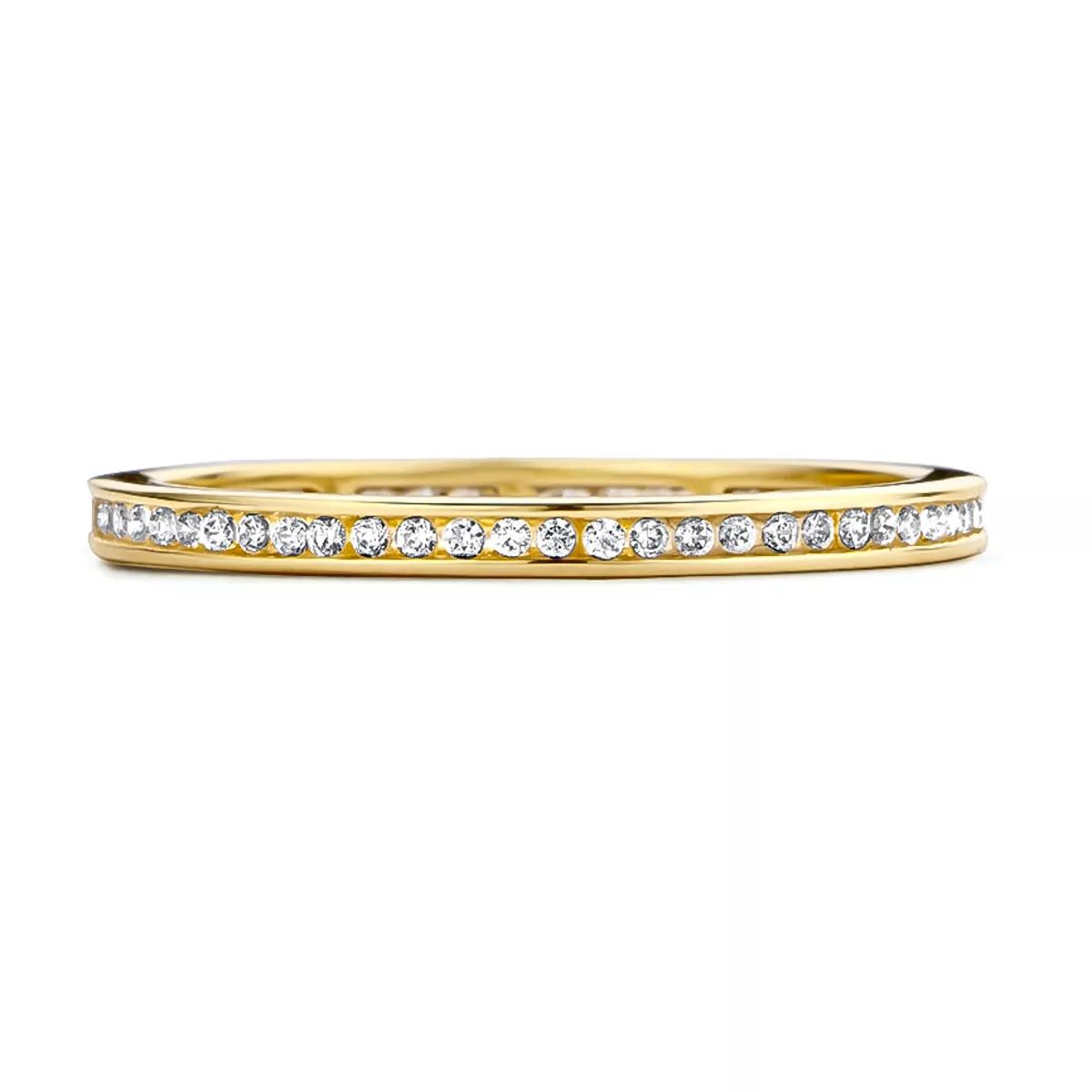 Blush Ring - Ring 1138YZI - Gold (14k) with Zirconia - Gr. 52 - in Gold - für Damen von Blush