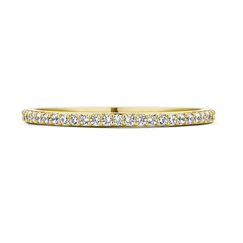 Blush Ring - Ring 1201YZI - Gold (14k) with Zirconia - Gr. 56 - in Gold - für Damen von Blush