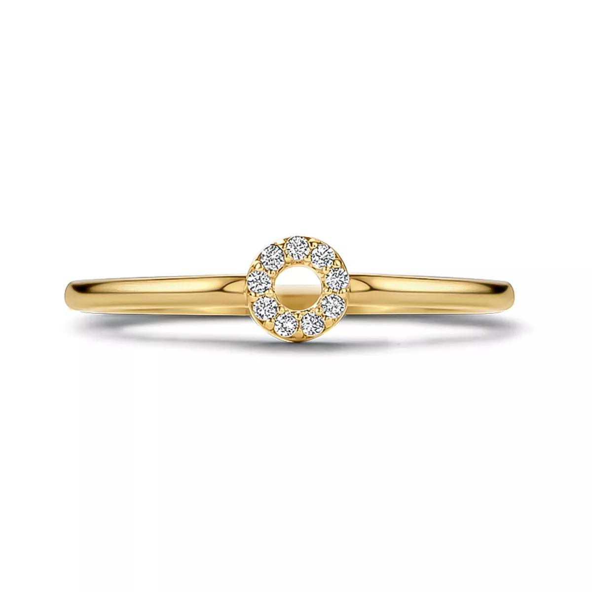 Blush Ring - Ring 1217YZI - Gold (14k) with Zirconia - Gr. 56 - in Gold - für Damen von Blush