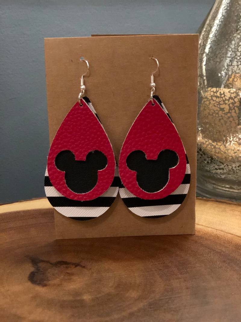 M Maus Ohrringe von Blushdesigns95